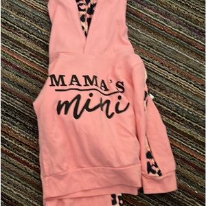 “mamas mini” baby girl set